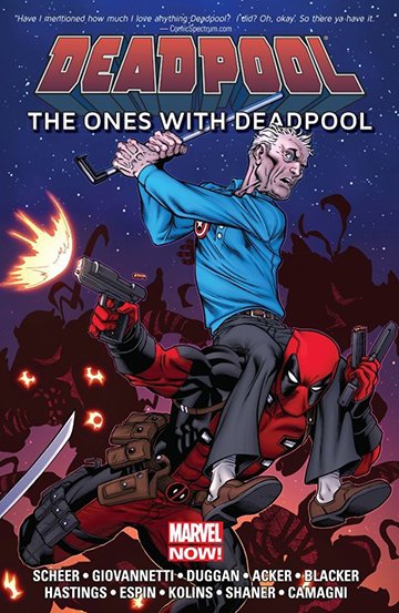 deadpool comic book